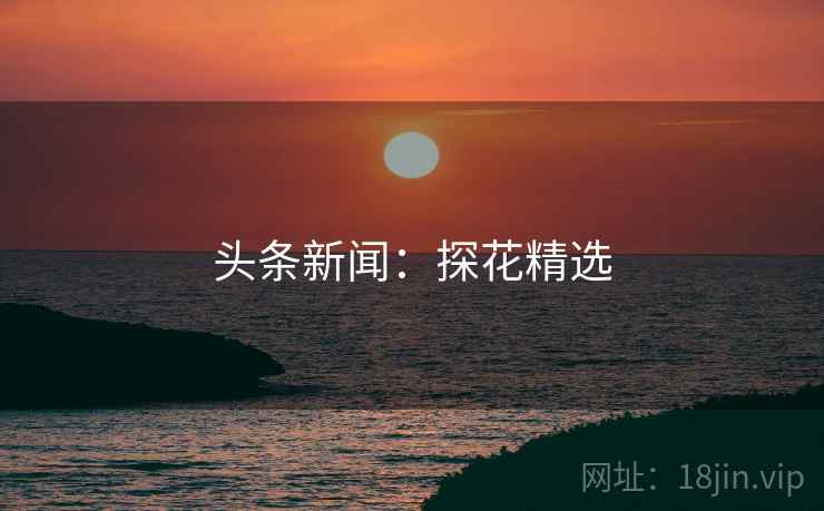 头条新闻：探花精选