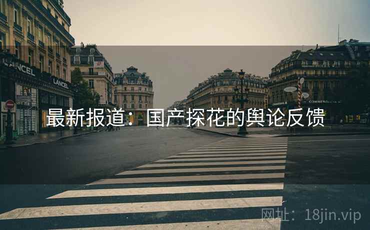最新报道：国产探花的舆论反馈