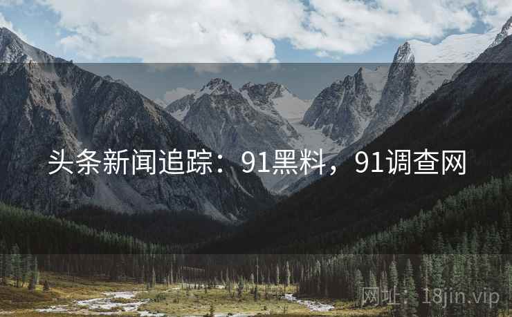 头条新闻追踪：91黑料，91调查网