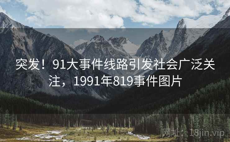突发！91大事件线路引发社会广泛关注，1991年819事件图片